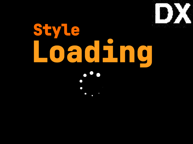 loading style - shader